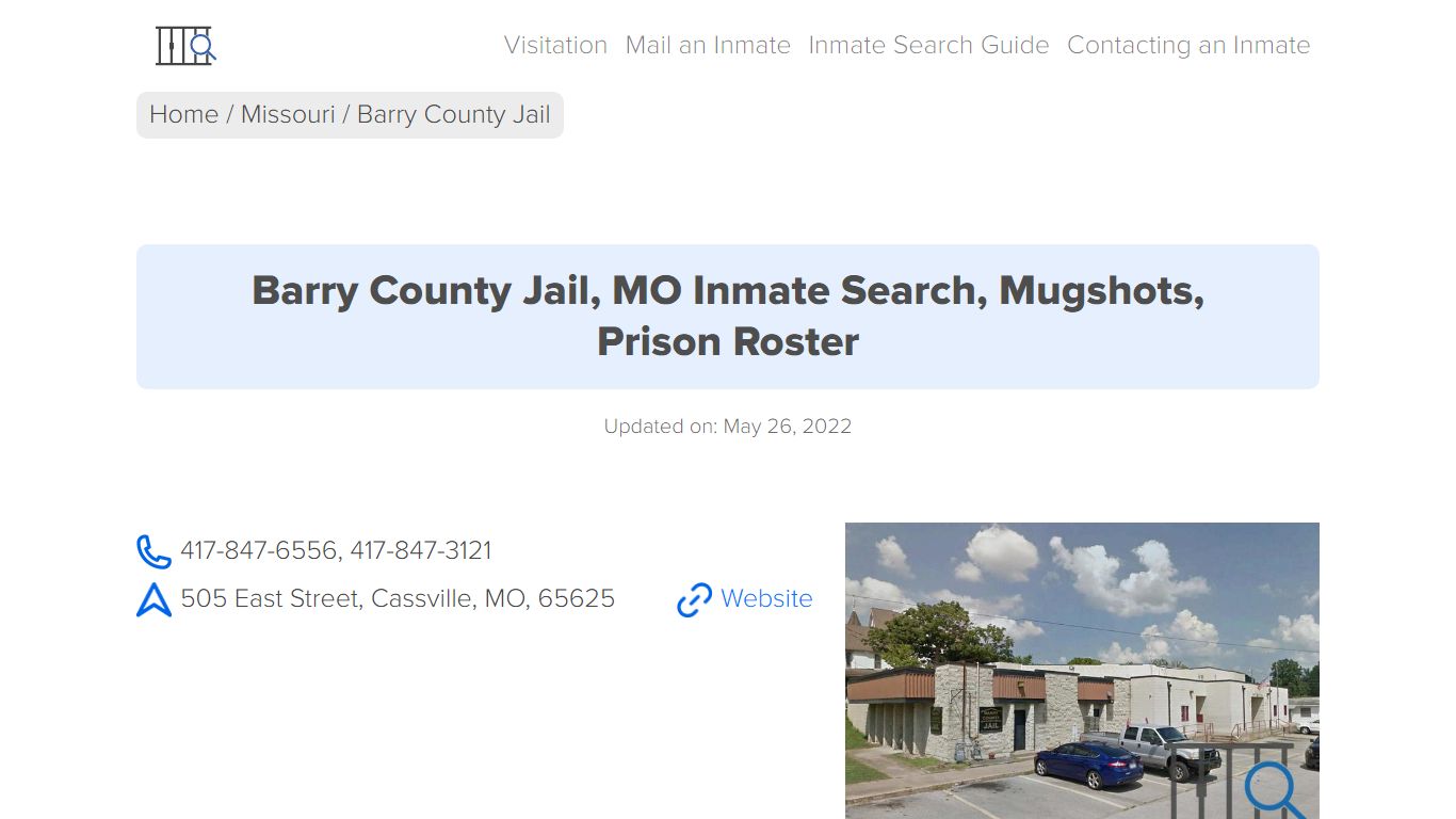 Barry County Jail, MO Inmate Search, Mugshots, Prison Roster