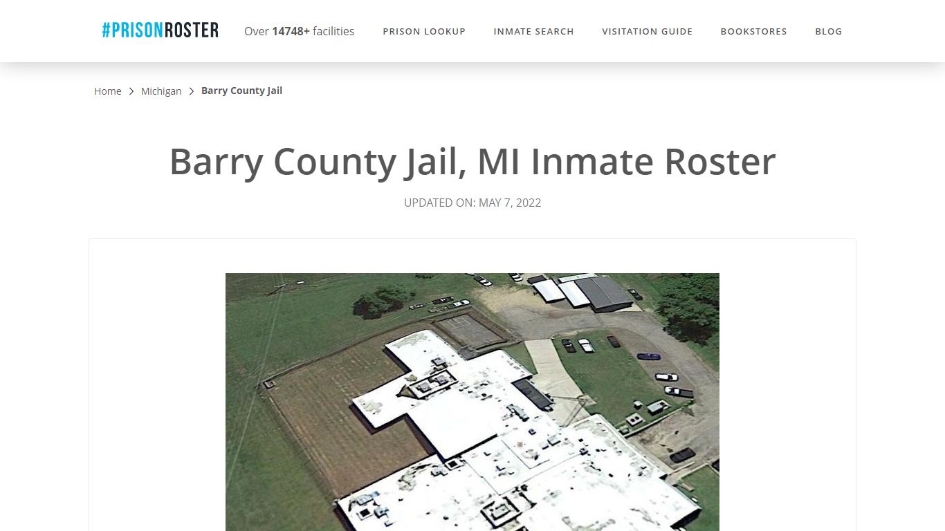 Barry County Jail, MI Inmate Roster